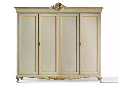 Classic Furniture Shelf Wardrobe Bedroom Italian Design Wood new