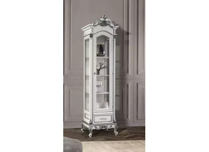 Display case Wardrobe Glass Living room White Design Italian Furniture new