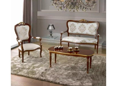 Sofa set Set Design Sofa 2 Seater Armchair Couch Classic Luxury new