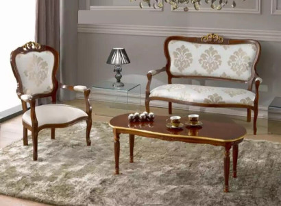 Sofa set Set Design Sofa 2 Seater Armchair Couch Classic Luxury new