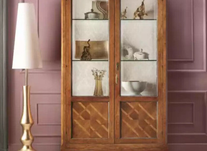 Wood Showcases Wardrobe Display case Living room Furniture Glass Sideboard Luxury new
