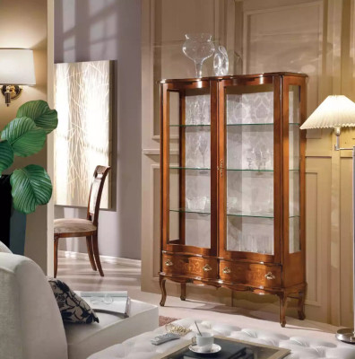 Luxury Display case Wardrobe Furniture Cabinets Furnishings Glass Cabinet Shelf new