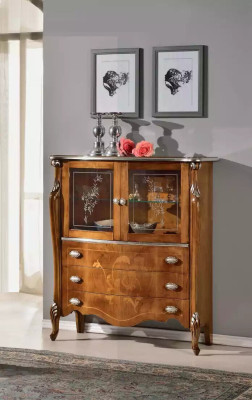 exclusive r brown wooden cabinet with drawers new in the living room
