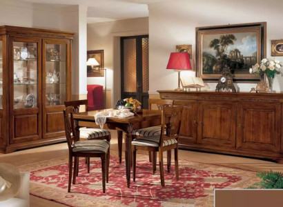 Dining table Table Furniture 4x Chairs Set 7pcs. Design Dining room Suite Neuv