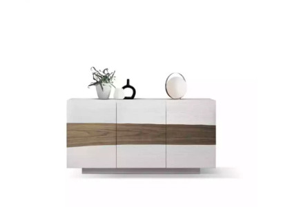 Sideboard Wood Chests of drawers Furniture Living room White Modern Wardrobe new