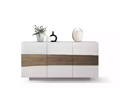 Sideboard Wood Chests of drawers Furniture Living room White Modern Wardrobe new