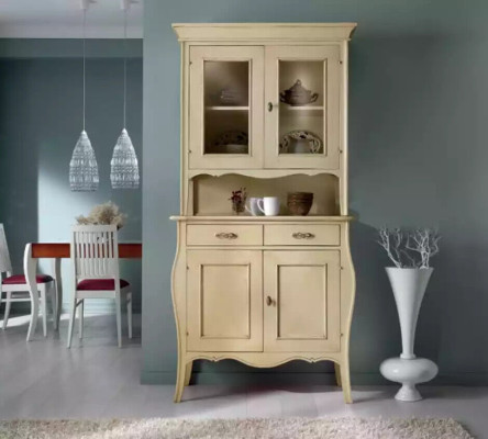 Glass Cabinet Display Case Luxury Wardrobe Wood Style Furniture Glass Cabinets new