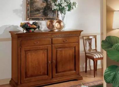 Italian Style Furniture Sideboard Brown Luxury Chest of drawers Wood Living room