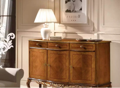 Classic brown Living room furniture high quality sideboard Chest of drawers sideboards