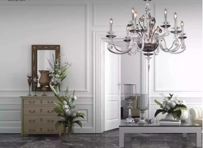 Luster Crystal Chandelier Lamp Ceiling light Light fixture hanging lamp new