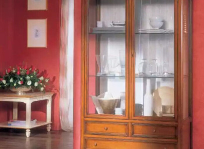 Classic Display case Wardrobe Living room display cabinet Italy Furniture new