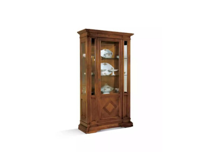 Living room Luxury Display case Showcases Wardrobe Wood Italian Style Furniture