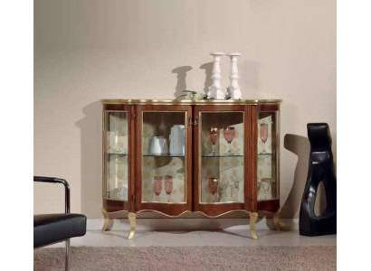 Wood Display Cases Glass Wardrobe Real wood Display case Living room Furniture Sideboard