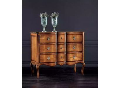 Chest of drawers Brown Luxury Wardrobe Design Style Classic Bedroom new