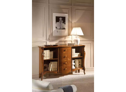 Bookshelf Wood freestanding Office Shelf elegant brown Wardrobe new