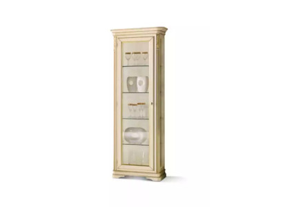 Showcases Living room Beige Cabinets Sideboard Display case Wardrobe Classic