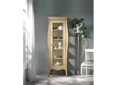 Sideboard Luxury Display Case Glass Wardrobe Classic Style Italian Furniture