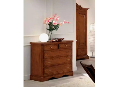 Chest of drawers Luxury Console Classic Bedroom Wood Modern Design Brown