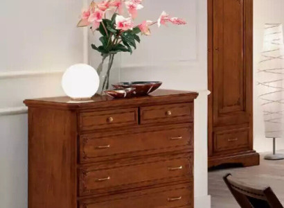 Chest of drawers Luxury Console Classic Bedroom Wood Modern Design Brown