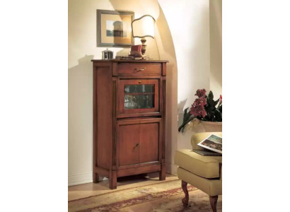 Showcases Glass Bar Wardrobe House Cabinets Wall Shelf Wood Display case Furniture