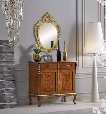 High-quality Luxurious Classic s Living room Sideboard Wood Brown