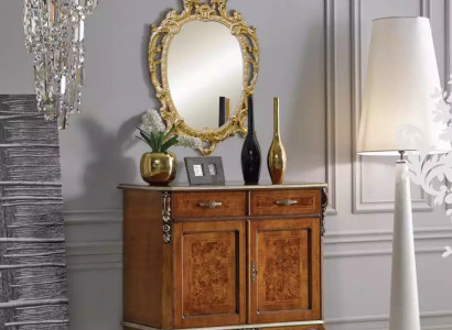High-quality Luxurious Classic s Living room Sideboard Wood Brown