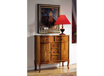 Luxury Brown Chest of drawers Classic Sideboard Living room Furniture Wood new