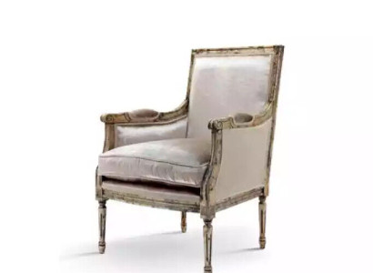 Armchair Sofa 1 Seater Couch Designer Gray Textile Sofas Upholstery Wood new