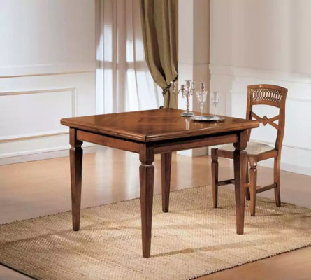 Dining room Furniture Tables Square Wood Brown Dining Tables Solid wood new