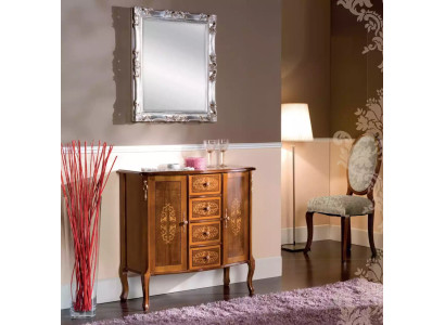 Classic Brown Luxury Living room Chest of drawers Storage Console Furniture new