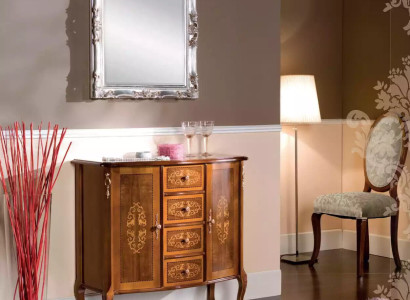 Classic Brown Luxury Living room Chest of drawers Storage Console Furniture new