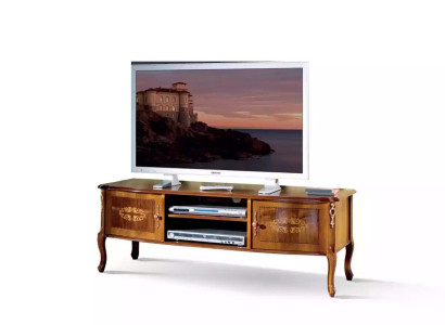 Classic r Brown TV Wardrobe Living room Lowboard Luxury Stand Design