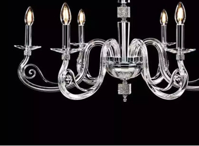 Luxury Transparent Ceiling Chandelier Crystal Chandelier Lamp