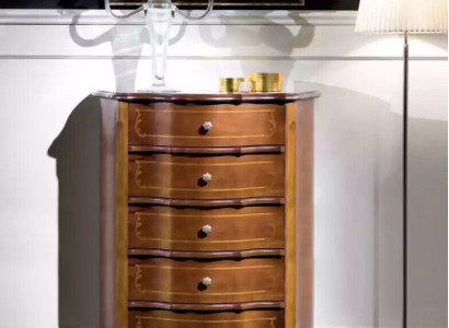 Classic Brown Wooden Dresser Drawers Console Luxury Furniture Sideboard