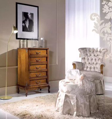 Classic Chest of drawers Luxury Sideboard Wooden Furniture Living room Furnishings