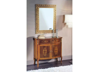 Brown Sideboard Luxury Wood Chest of drawers Classic Console High-quality Furniture