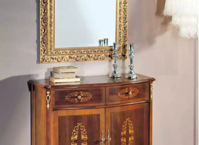 Brown Sideboard Luxury Wood Chest of drawers Classic Console High-quality Furniture