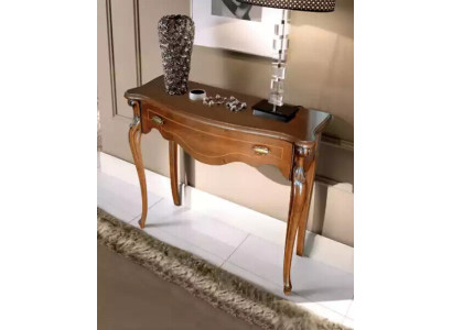Brown luxury console table drawer wooden furniture bedroom design new
