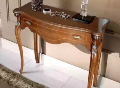 Brown luxury console table drawer wooden furniture bedroom design new