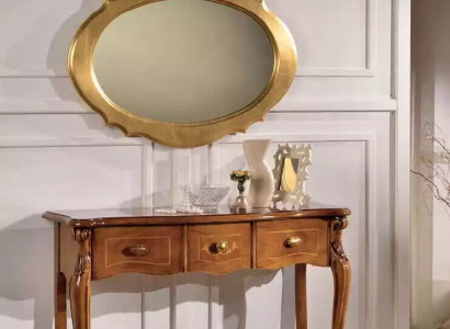 Brown Console Table Dressing Tables Bedroom Furniture Wood Luxury Design