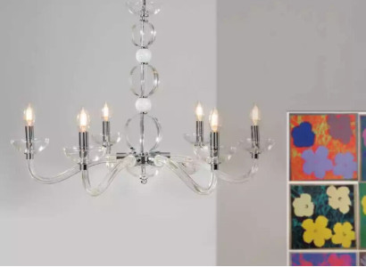 Crystal Chandelier Luster Ceiling Hanging Lamps Chandelier 6x Lamps new