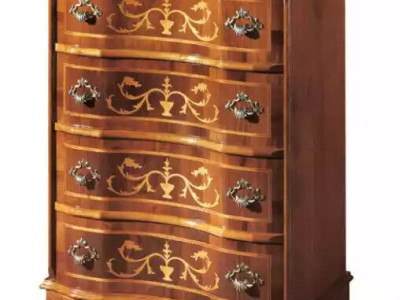 Classic Four-door Chest of drawers Brown Wooden furniture Living room new Modern