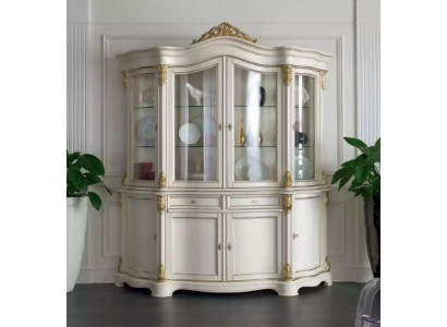 Display case Italian luxury furniture showcases sideboard wardrobe glass design