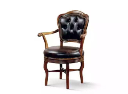 Office Armchair Luxury Chair Office chair Imitation leather Designer Armchair Wood Furniture