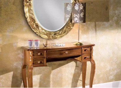 Classic r Console table Designer Brauner Wood Dressing table new Furniture