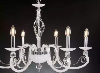 Ceiling lamp Luster Crystal Lamp Luxury Ceiling Light White Chandelier