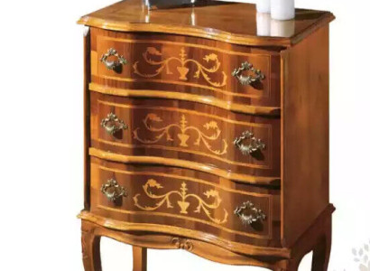 Classic Small Chest of drawers 3 Drawers Living room Wood Furniture Design