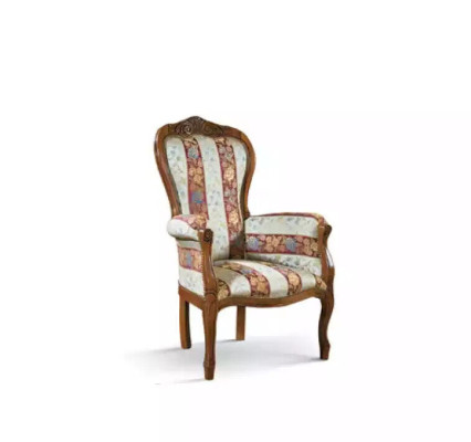 Armchair 1 Seater Sofas Seat Fabric Living room Textile Luxury Furniture Single Seater
