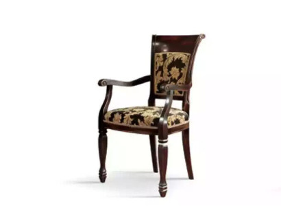 Chair Braun Design Living room Dining room Wood Upholstery with Armrest new