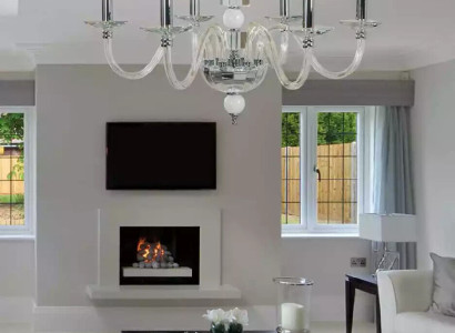 Crystal Chandelier White Chandelier Ceiling light Chandelier